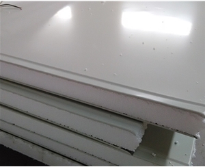 滁州净化彩钢板50厚1150型EPS净化板公口细节